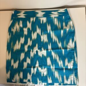 Women’s Skirt BANANA REPUBLIC size 10 Patterned Stretch (ra88)
